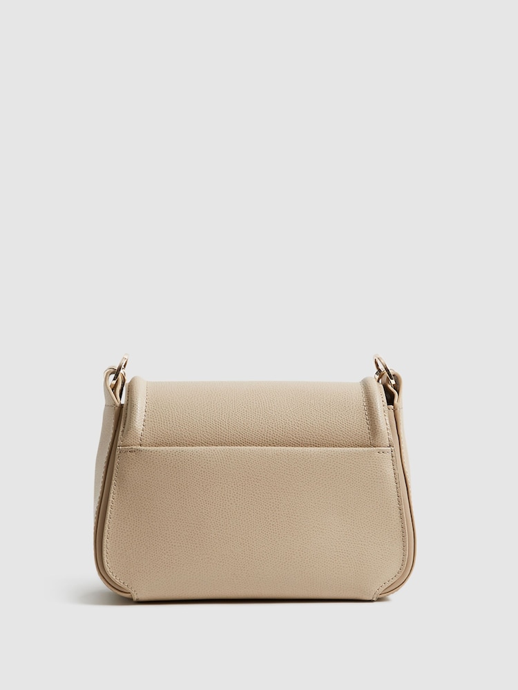 Reiss Stone Cleo Saddle Camera Bag - Image 5 of 8
