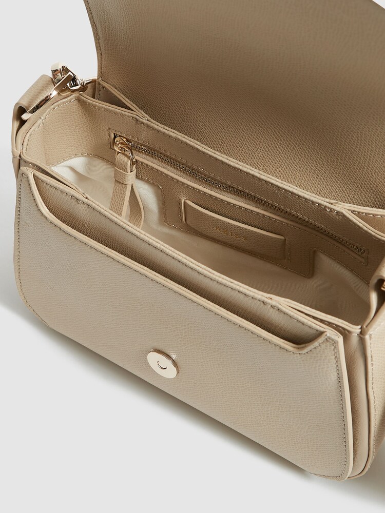 Reiss Stone Cleo Saddle Camera Bag - Image 8 of 8