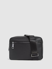 Bolso bandolera de cuero Carter de Reiss - Imagen 1 de 9