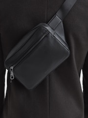 Bolso bandolera de cuero Carter de Reiss - Imagen 3 de 9