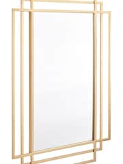 Pacific Gold Rectangular Multi Framed Wall Mirror - Image 2 of 5
