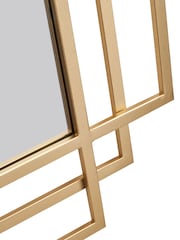 Pacific Gold Rectangular Multi Framed Wall Mirror - Image 4 of 5