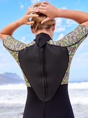 Ditsy Print Shorty 2.8mm Neoprene Wetsuit - Image 3 of 6