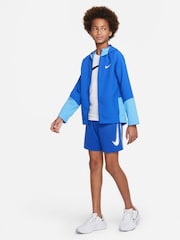 Nike Blue Dri-FIT Multi+ Graphic Training Shorts - Image 6 of 6