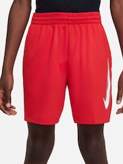 Nike Red Dri-FIT Multi+ Graphic Training Shorts - Image 3 of 6