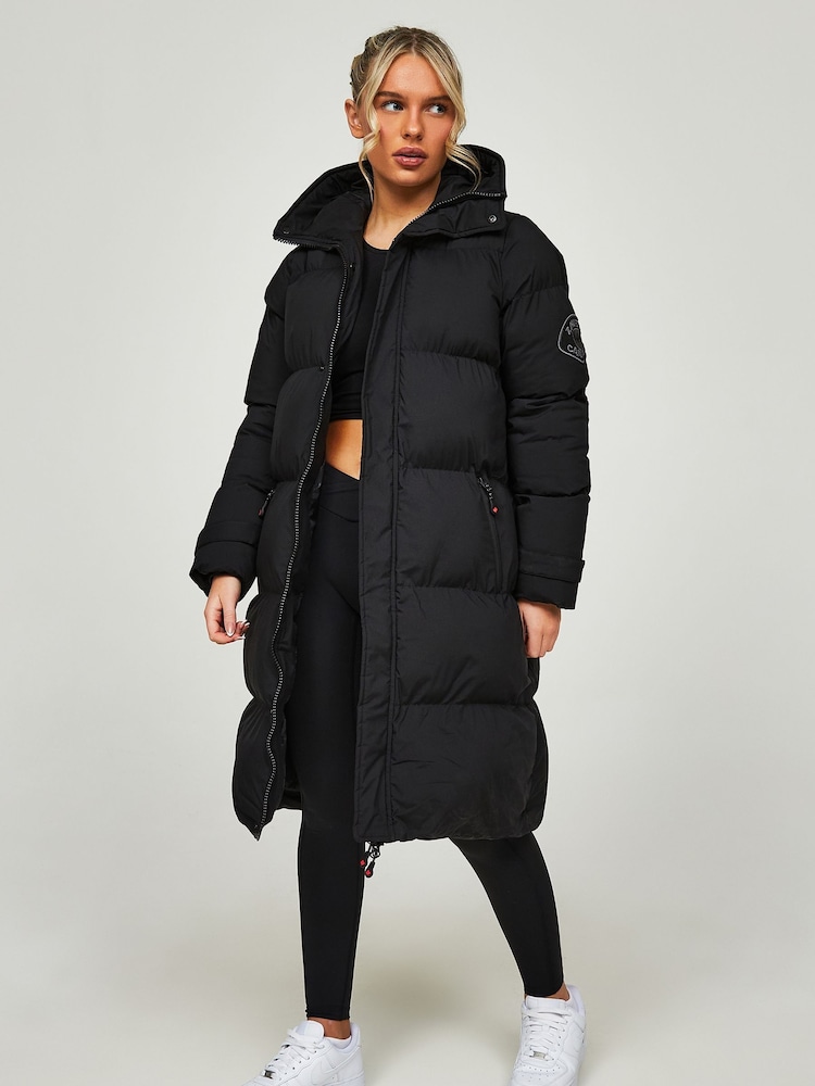 Zavetti Canada Womens Alora Longline Puffer Coats - Image 4 of 7
