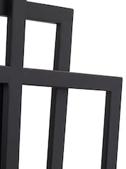 Pacific Black Rectangular Multi Framed Wall Mirror - Image 4 of 4