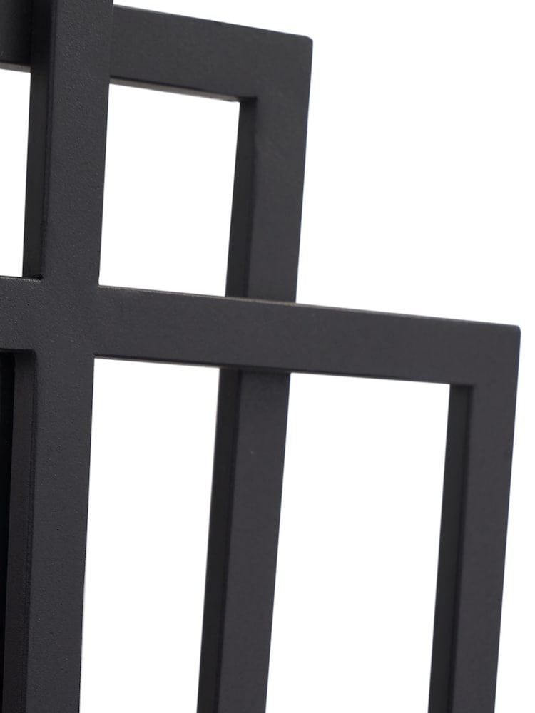 Pacific Black Rectangular Multi Framed Wall Mirror - Image 4 of 4