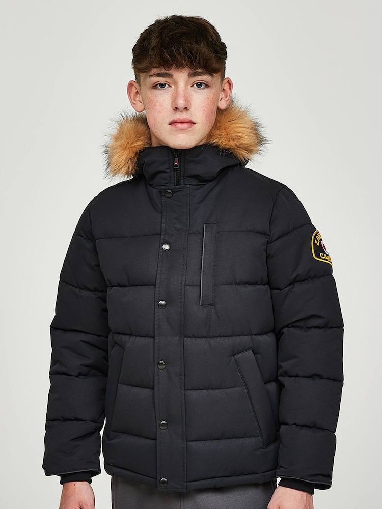 Zavetti Canada Junior Oshawa 3.0 Puffer Parka Jacket - Image 1 of 6