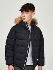 Zavetti Canada Junior Oshawa 3.0 Puffer Parka Jacket - Image 5 of 6