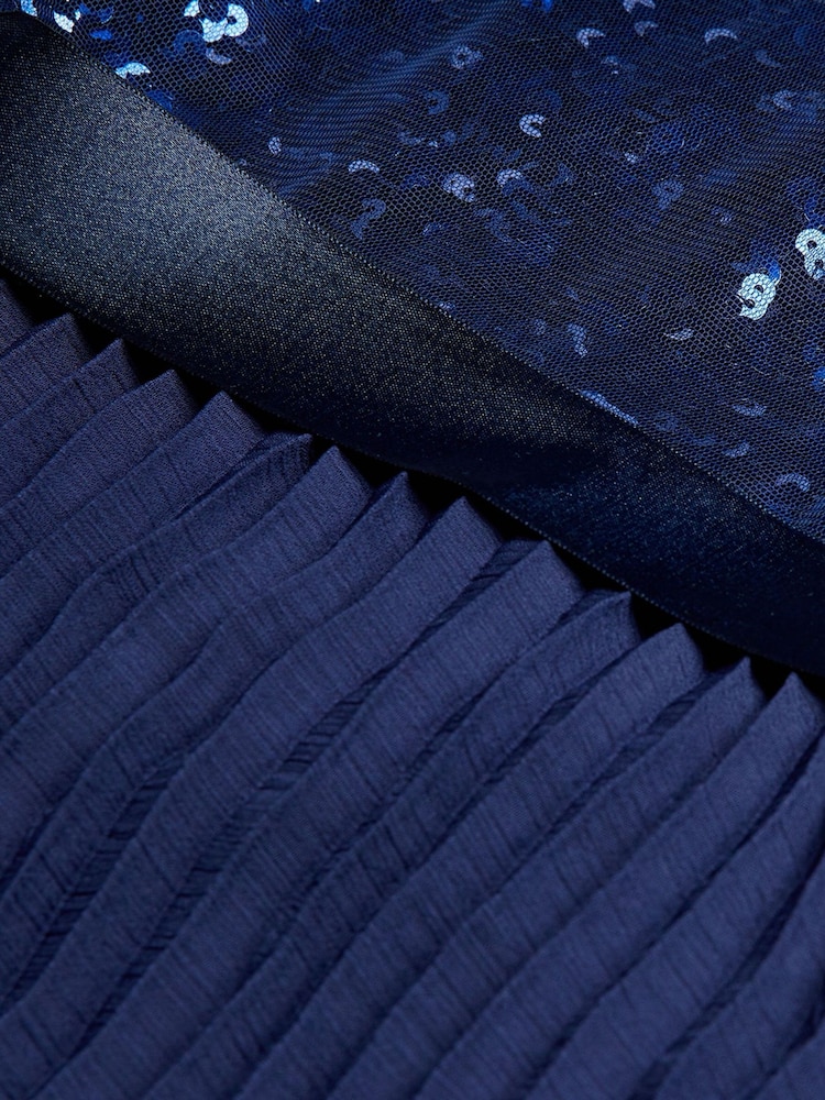 Monsoon Blue Baby Keita Dress - Image 2 of 2