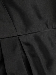 Monsoon Black Duchess Twill Bardot Prom Dress - Image 2 of 2