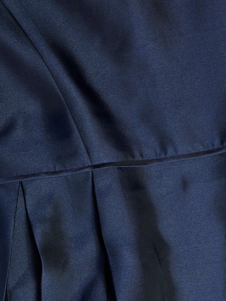 Monsoon Blue Duchess Twill Bardot Prom Dress - Image 2 of 2
