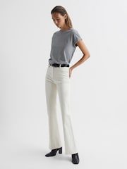 REISS Tereza T-Shirt aus Baumwolljersey - Bild 2 von 7