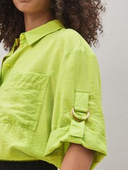 Vert citron - Chemise Manche longue avec quincaillerie - Image 5 of 6
