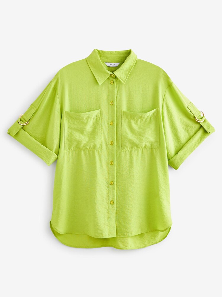 Vert citron - Chemise Manche longue avec quincaillerie - Image 6 of 6