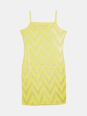 River Island Green Chevron Sequin Cami Dress - Image 2 of 3