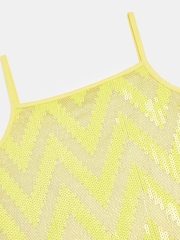 River Island Green Chevron Sequin Cami Dress - Image 3 of 3