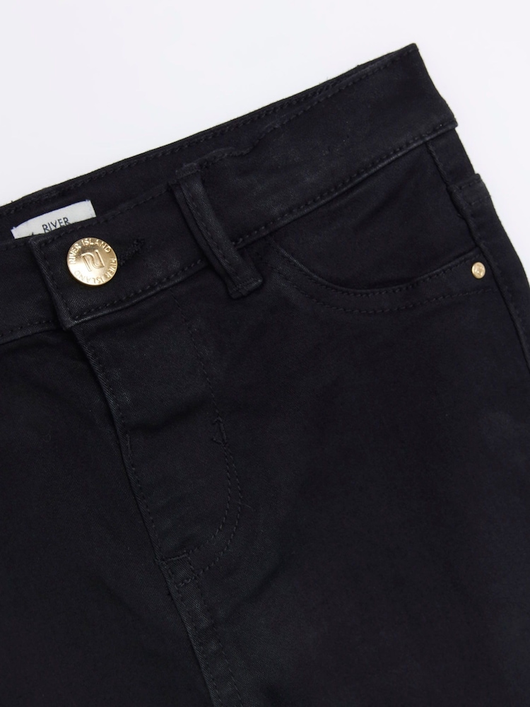 River Island Black Molly Skinny Jeans - Image 4 of 4