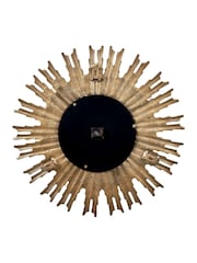 Pacific Gold Starburst Wall Clock - Image 4 of 6