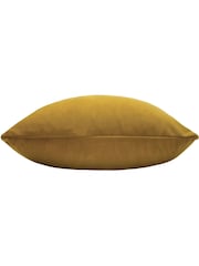 Riva Paoletti 2 Pack Yellow 30 x 50cm Sunningdale Velvet Cushions - Image 2 of 3