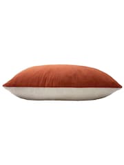 furn. 2 Pack Orange Contra Filled Cushions - Image 3 of 4