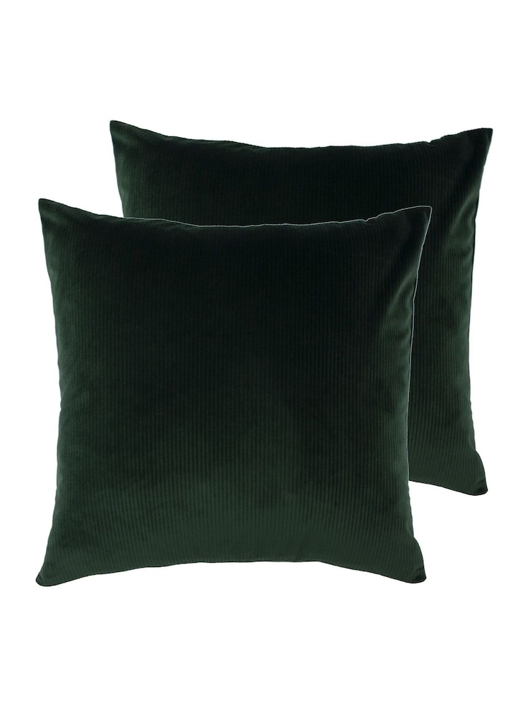 furn. 2 Pack Green Aurora Filled Cushions - Image 1 of 5