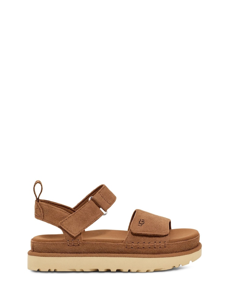 UGG Brown Goldenstar Sandals - Image 1 of 4 UGG Brown Goldenstar Sandals - Image 1 of 4