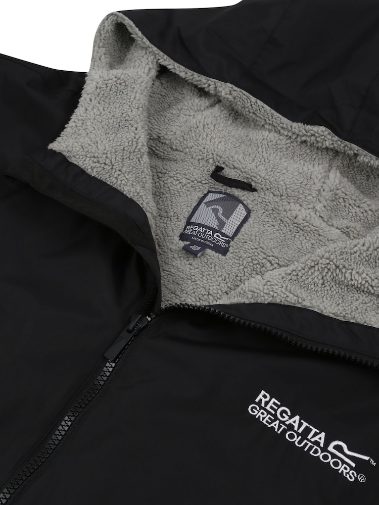 Regatta Black Adult Waterproof Changing Robe - Image 11 of 11