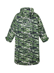 Regatta Green/White Adult Waterproof Changing Robe - Image 13 of 15