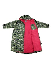 Regatta Green/White Adult Waterproof Changing Robe - Image 14 of 15