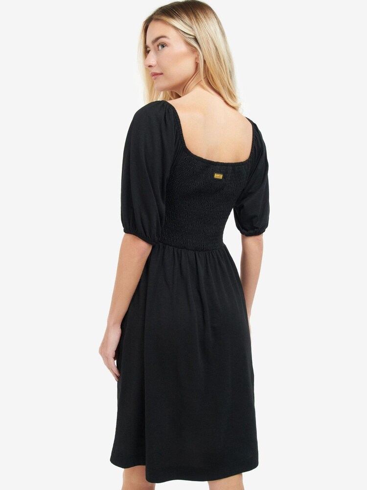 Barbour® International Galica Off Shoulder Puff Sleeve Dress - Image 2 of 7 Barbour® International Galica Off Shoulder Puff Sleeve Dress - Image 2 of 7