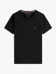 Tommy Hilfiger Black Slim Fit Core Stretch Crew Neck T-Shirt - Image 5 of 5