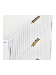 Julian Bowen White Murano 3 Drawer Chest - Image 5 of 5