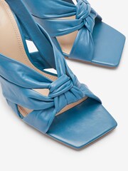 Blau - Signature Forever Comfort® Sandalen aus Leder mit Zierdrehung - Bild 5 von 6