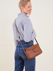 Accessorize Natural Shelby Cross-Body Bag - Image 1 of 4
