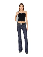 Diesel Denim Dark Wash D-Ebbey Bootcut Jeans - Image 3 of 6
