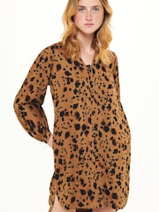 Whistles Animal Striking Leopard Print Dress - Image 1 of 5