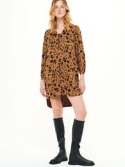 Whistles Animal Striking Leopard Print Dress - Image 3 of 5