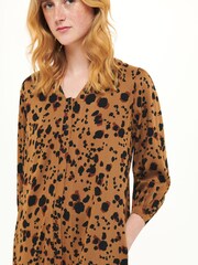 Whistles Animal Striking Leopard Print Dress - Image 4 of 5