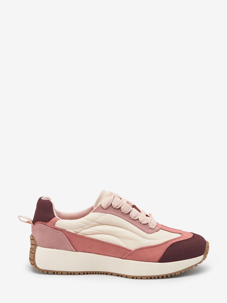 Pink Forever Comfort® Panel Detail Chunky Trainers - Image 3 of 5