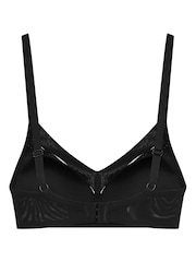 Bye Bra Black Wire Free Lace Bra Top - Image 5 of 5