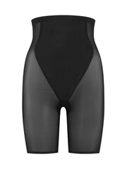 Bye Bra Black Powermesh High-Waist Shorts - Image 4 of 5
