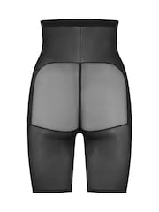 Bye Bra Black Powermesh High-Waist Shorts - Image 5 of 5