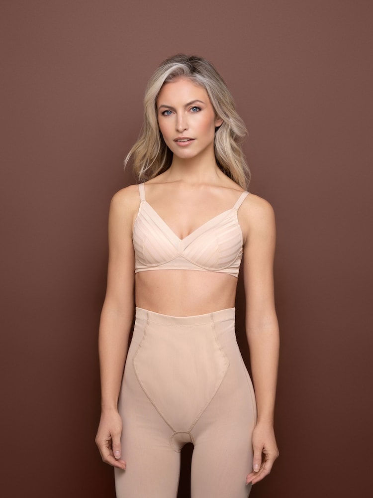 Bye Bra Powermesh High-Waist Shorts - Image 1 of 6 Bye Bra Powermesh High-Waist Shorts - Image 1 of 6