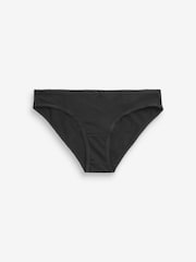 Black Bikini Cotton Rich Knickers 4 Pack - Image 5 of 5