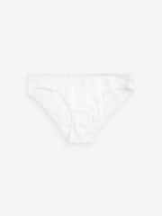 Schwarz / Pastellrosa Nude / Weiß - Slips mit hohem Baumwollanteil, 4er-Pack - Bild 8 von 8