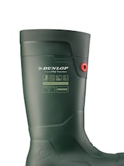 Dunlop Green Fieldpro Thermo Safety Wellington Wellies - Image 1 of 4