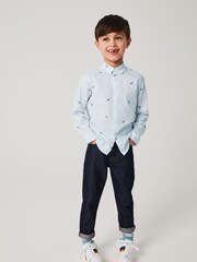 Paul Smith Junior Boys Formal Zebra Stripe Shirt - Image 1 of 14
