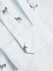 Paul Smith Junior Boys Formal Zebra Stripe Shirt - Image 13 of 14